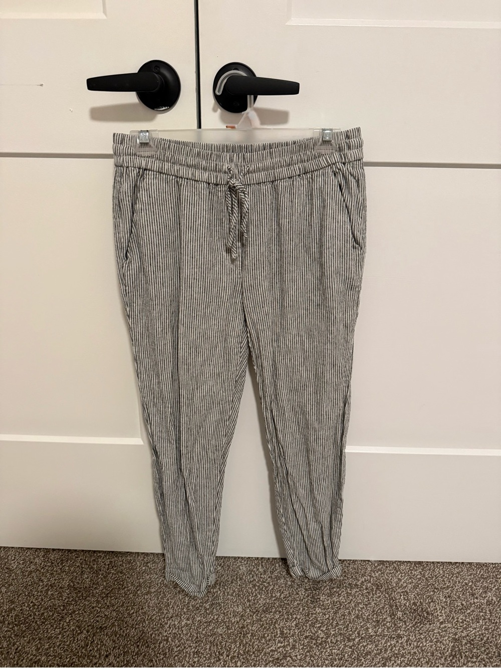 J. Crew Women's Pinstripe Joggers